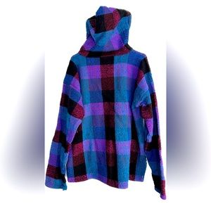 Baja Poncho 90s Rare Colorway Skater Pullover Unisex Sz Large.